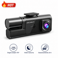 Cámara de Tablero Doble (Frontal e Interior) DVR para Auto