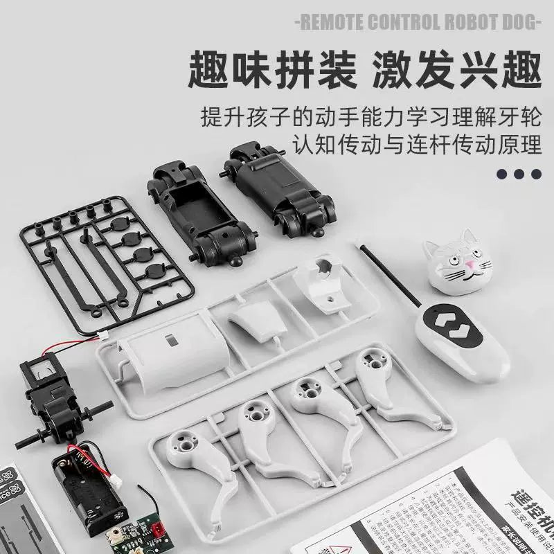 Robot Perro de Control Remoto para Armar