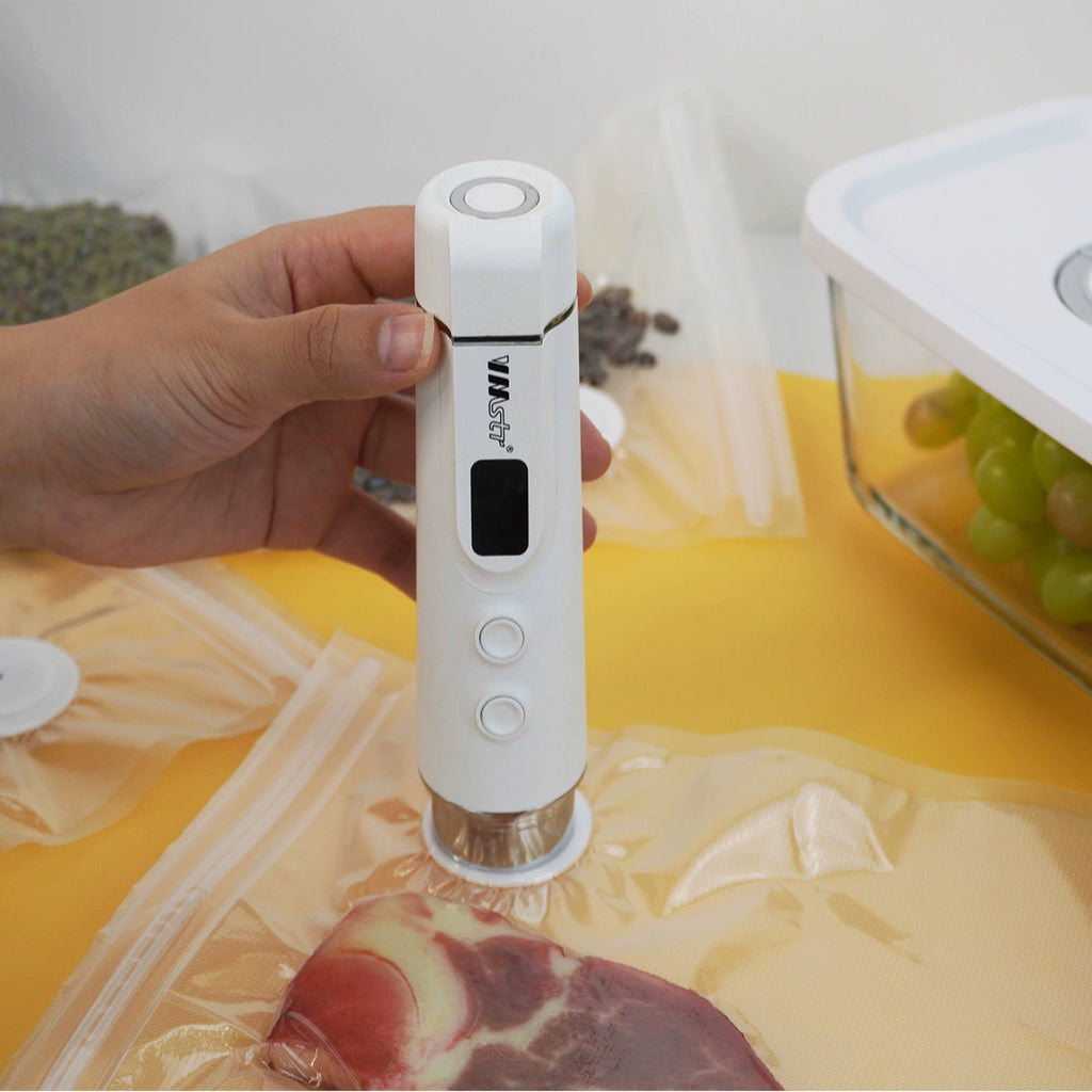 Bomba de Vacío Portátil Inteligente Selladora de Alimentos
